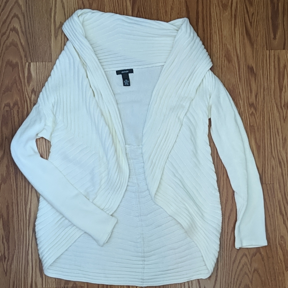 Aldani cream cardigan